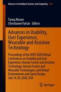 Ahram / Falcão |  Advances in Usability, User Experience, Wearable and Assistive Technology | eBook | Sack Fachmedien