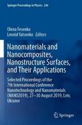 Yatsenko / Fesenko |  Nanomaterials and Nanocomposites, Nanostructure Surfaces,  and  Their Applications | Buch |  Sack Fachmedien