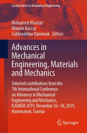 Kharrat / Dammak / Baccar |  Advances in Mechanical Engineering, Materials and Mechanics | Buch |  Sack Fachmedien