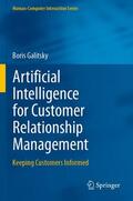 Galitsky |  Artificial Intelligence for Customer Relationship Management | Buch |  Sack Fachmedien