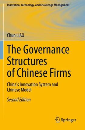 Liao |  The Governance Structures of Chinese Firms | Buch |  Sack Fachmedien