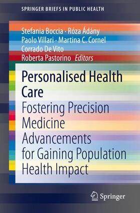 Boccia / Ádány / Pastorino | Personalised Health Care | Buch | 978-3-030-52398-5 | sack.de