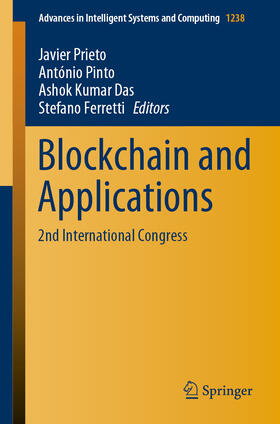 Prieto / Pinto / Das | Blockchain and Applications | E-Book | sack.de