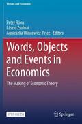Róna / Wincewicz-Price / Zsolnai |  Words, Objects and Events in Economics | Buch |  Sack Fachmedien