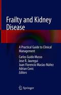 Musso / Covic / Jauregui |  Frailty and Kidney Disease | Buch |  Sack Fachmedien