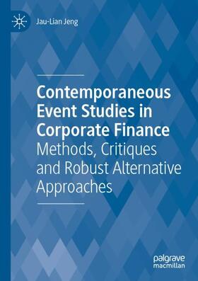 Jeng | Contemporaneous Event Studies in Corporate Finance | Buch | 978-3-030-53811-8 | sack.de