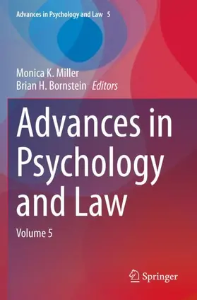 Bornstein / Miller |  Advances in Psychology and Law | Buch |  Sack Fachmedien