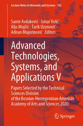 Avdakovic / Avdakovic / Volic | Advanced Technologies, Systems, and Applications V | E-Book | sack.de