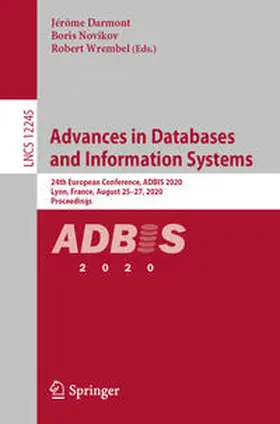 Darmont / Wrembel |  Advances in Databases and Information Systems | eBook | Sack Fachmedien