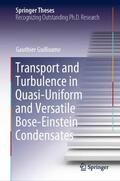 Guillaume |  Transport and Turbulence in Quasi-Uniform and Versatile Bose-Einstein Condensates | Buch |  Sack Fachmedien