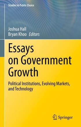 Khoo / Hall |  Essays on Government Growth | Buch |  Sack Fachmedien