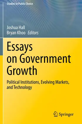 Khoo / Hall |  Essays on Government Growth | Buch |  Sack Fachmedien