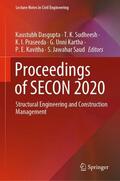 Dasgupta / Sudheesh / Jawahar Saud |  Proceedings of SECON 2020 | Buch |  Sack Fachmedien