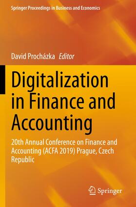 Procházka |  Digitalization in Finance and Accounting | Buch |  Sack Fachmedien