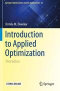 Diwekar |  Introduction to Applied Optimization | Buch |  Sack Fachmedien