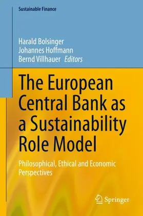 Bolsinger / Villhauer / Hoffmann |  The European Central Bank as a Sustainability Role Model | Buch |  Sack Fachmedien