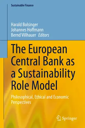 Bolsinger / Hoffmann / Villhauer |  The European Central Bank as a Sustainability Role Model | eBook | Sack Fachmedien