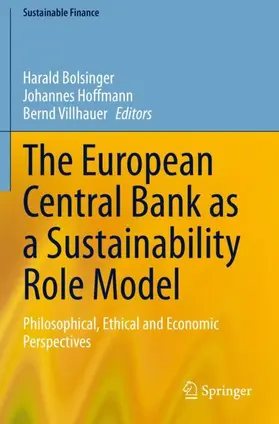 Bolsinger / Villhauer / Hoffmann |  The European Central Bank as a Sustainability Role Model | Buch |  Sack Fachmedien