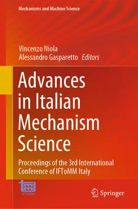 Niola / Gasparetto |  Advances in Italian Mechanism Science | eBook | Sack Fachmedien