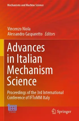 Gasparetto / Niola |  Advances in Italian Mechanism Science | Buch |  Sack Fachmedien