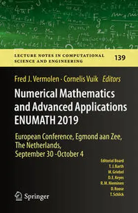 Vermolen / Vuik |  Numerical Mathematics and Advanced Applications ENUMATH 2019 | eBook | Sack Fachmedien