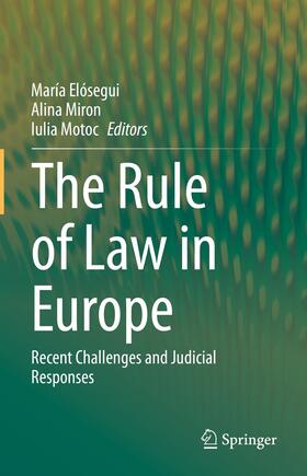 Elósegui / Miron / Motoc | The Rule of Law in Europe | E-Book | sack.de