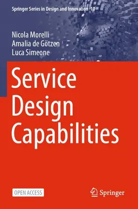 Morelli / Simeone / de Götzen |  Service Design Capabilities | Buch |  Sack Fachmedien