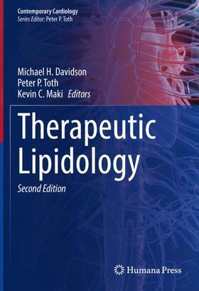 Davidson / Maki / Toth | Therapeutic Lipidology | Buch | 978-3-030-56513-8 | sack.de