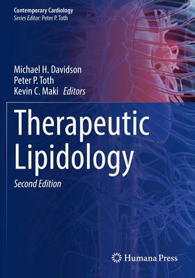 Davidson / Maki / Toth | Therapeutic Lipidology | Buch | 978-3-030-56516-9 | sack.de