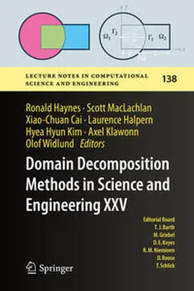 Haynes / MacLachlan / Cai |  Domain Decomposition Methods in Science and Engineering XXV | Buch |  Sack Fachmedien