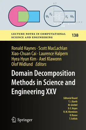 Haynes / MacLachlan / Cai | Domain Decomposition Methods in Science and Engineering XXV | E-Book | sack.de