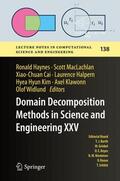 Haynes / MacLachlan / Cai |  Domain Decomposition Methods in Science and Engineering XXV | Buch |  Sack Fachmedien