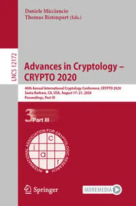 Micciancio / Ristenpart | Advances in Cryptology – CRYPTO 2020 | E-Book | sack.de