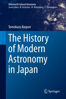 Kogure |  The History of Modern Astronomy in Japan | Buch |  Sack Fachmedien