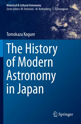 Kogure |  The History of Modern Astronomy in Japan | Buch |  Sack Fachmedien