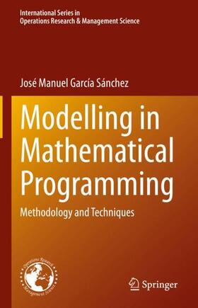 García Sánchez | Modelling in Mathematical Programming | Buch | sack.de