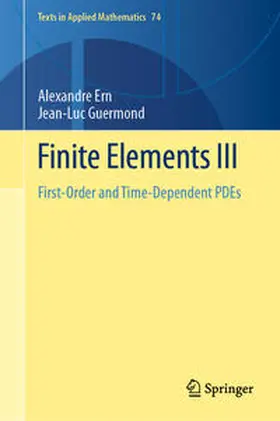 Ern / Guermond |  Finite Elements III | eBook | Sack Fachmedien