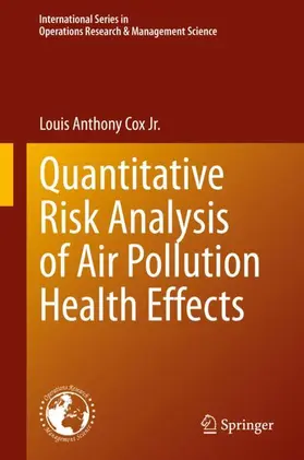 Cox Jr. |  Quantitative Risk Analysis of Air Pollution Health Effects | Buch |  Sack Fachmedien