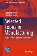 Ceretti / Tolio |  Selected Topics in Manufacturing | eBook | Sack Fachmedien