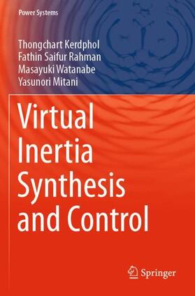 Kerdphol / Mitani / Rahman | Virtual Inertia Synthesis and Control | Buch | 978-3-030-57963-0 | sack.de