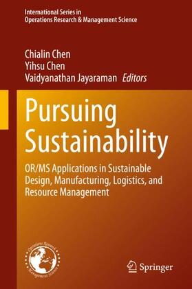 Chen / Jayaraman |  Pursuing Sustainability | Buch |  Sack Fachmedien