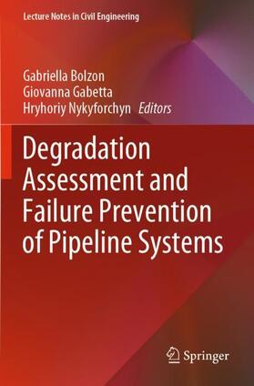 Bolzon / Nykyforchyn / Gabetta | Degradation Assessment and Failure Prevention of Pipeline Systems | Buch | 978-3-030-58075-9 | sack.de
