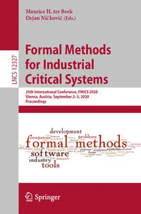 ter Beek / Nickovic / Nickovic | Formal Methods for Industrial Critical Systems | E-Book | sack.de