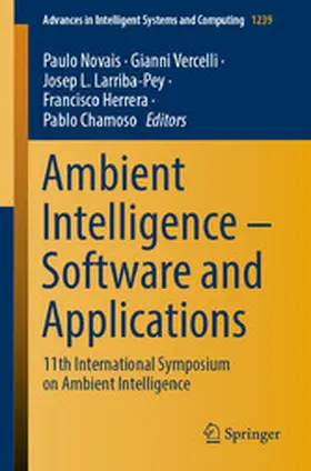 Novais / Vercelli / Larriba-Pey |  Ambient Intelligence – Software and Applications | eBook | Sack Fachmedien
