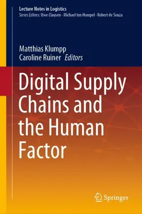 Ruiner / Klumpp |  Digital Supply Chains and the Human Factor | Buch |  Sack Fachmedien