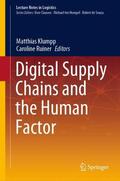 Ruiner / Klumpp |  Digital Supply Chains and the Human Factor | Buch |  Sack Fachmedien
