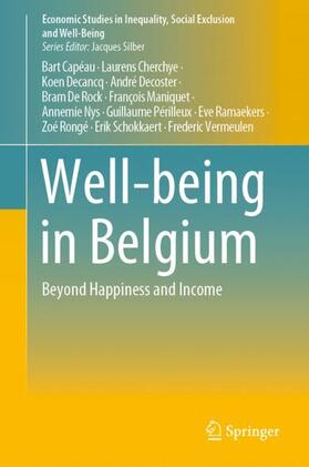 Capéau / Rongé / Cherchye |  Well-being in Belgium | Buch |  Sack Fachmedien