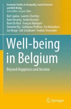 Capéau / Rongé / Cherchye |  Well-being in Belgium | Buch |  Sack Fachmedien