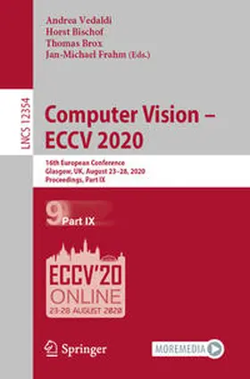 Vedaldi / Bischof / Brox | Computer Vision – ECCV 2020 | E-Book | www.sack.de