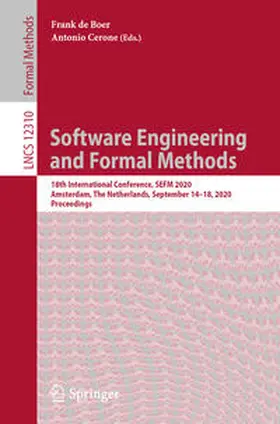 de Boer / Cerone | Software Engineering and Formal Methods | E-Book | www.sack.de